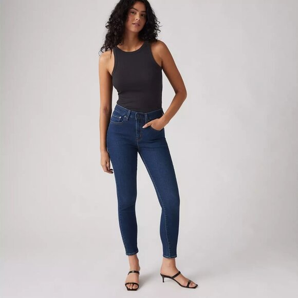 Levi's Women's 721 High Rise Skinny Jeans Blue Story plus size 34"x30" - Picture 1 of 3